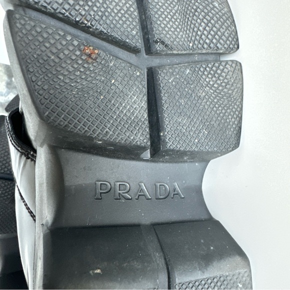 Prada Chunky Soled Derby Lace-up Loafers with Oversized buckle size 36 - Picture 16 of 16